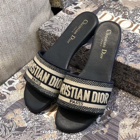 christian dior fake slides|christian dior slides cheap.